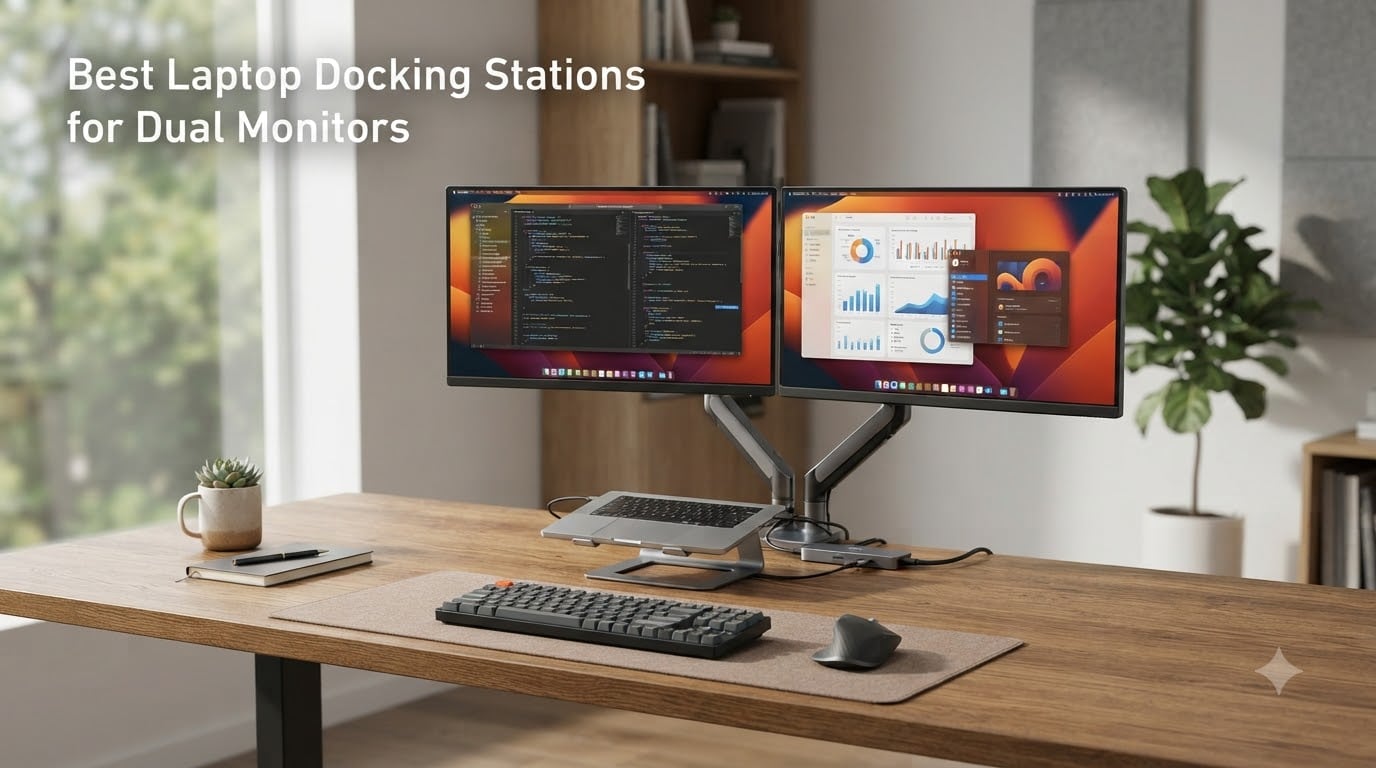 8 Best Laptop Docking Stations for Dual Monitors (August 2026)