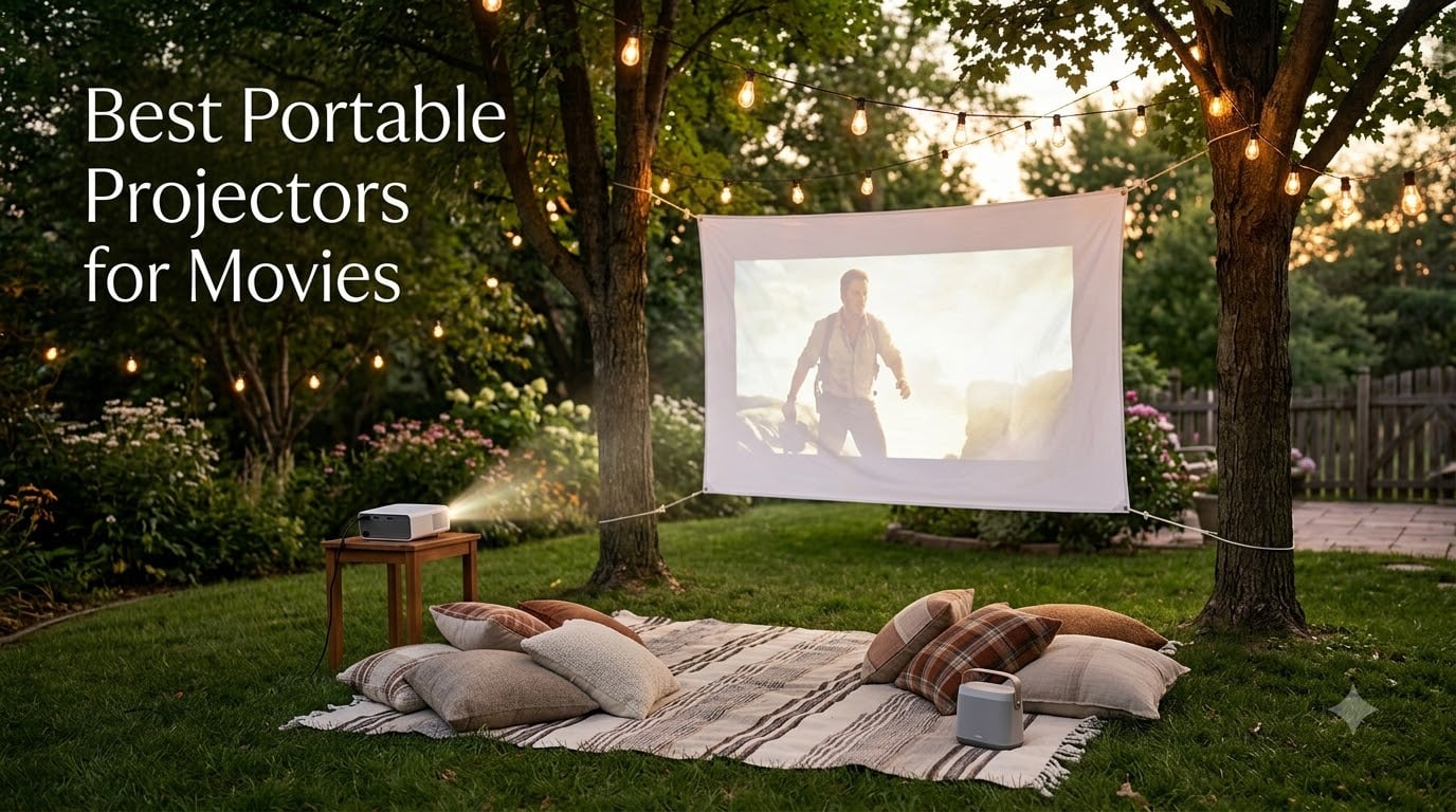 8 Best Portable Projectors for Movies (August 2026) Top Picks
