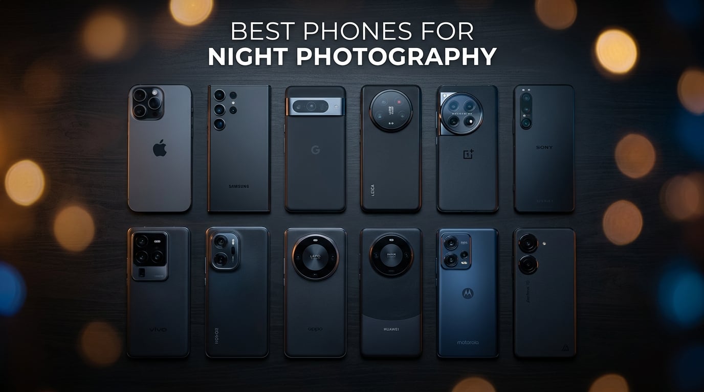 12 Best Phones for Night Photography (August 2026) – Tested Picks