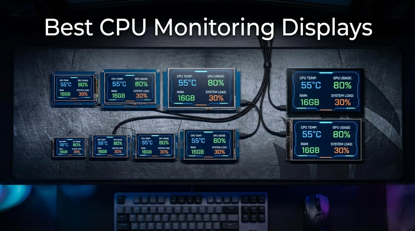 10 Best CPU Monitoring Displays (August 2026) – PC Screens Reviewed