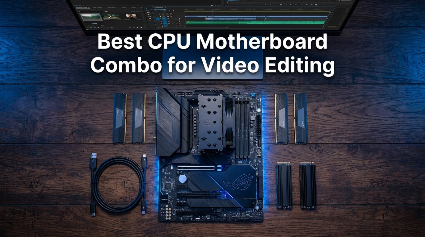 10 Best CPU Motherboard Combo For Video Editing (August 2026)