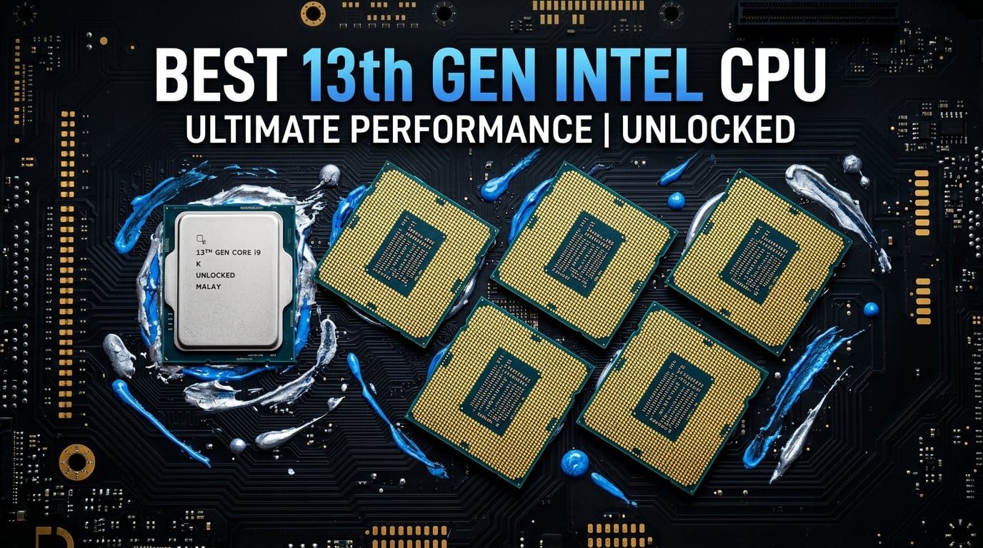 10 Best 13th Gen Intel CPU (August 2026): Ranked and Tested