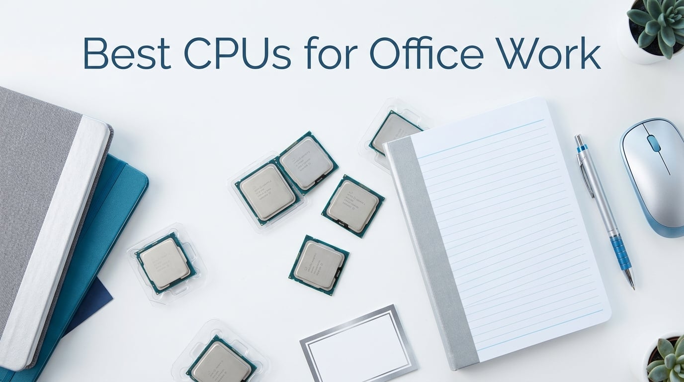 10 Best CPUs for Office Work (August 2026): Expert Reviews