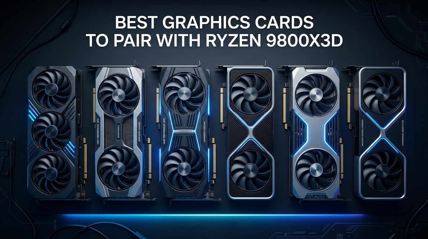 8 Best Graphics Cards To Pair With Ryzen 9800X3D (August 2026)