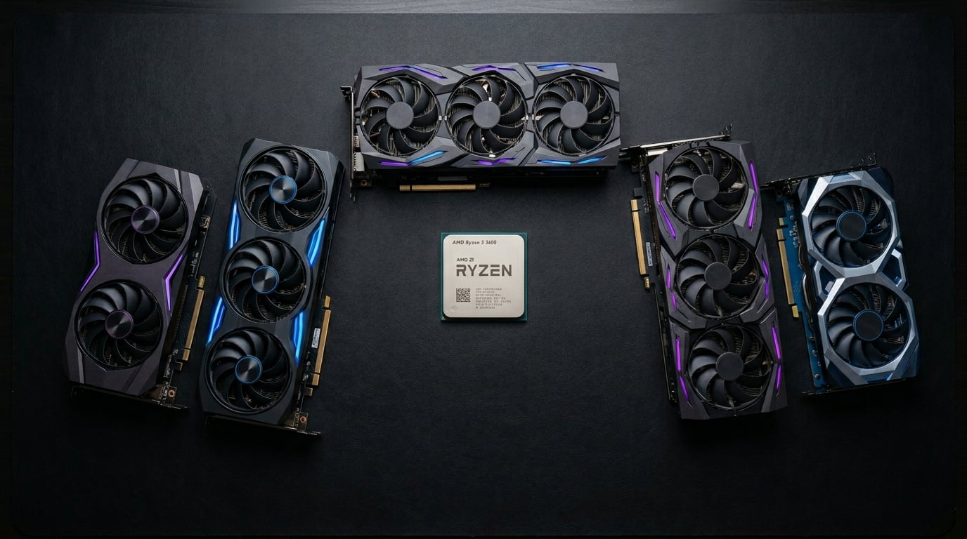 15 Best Graphics Cards for Ryzen 5 3600 (August 2026) Tested