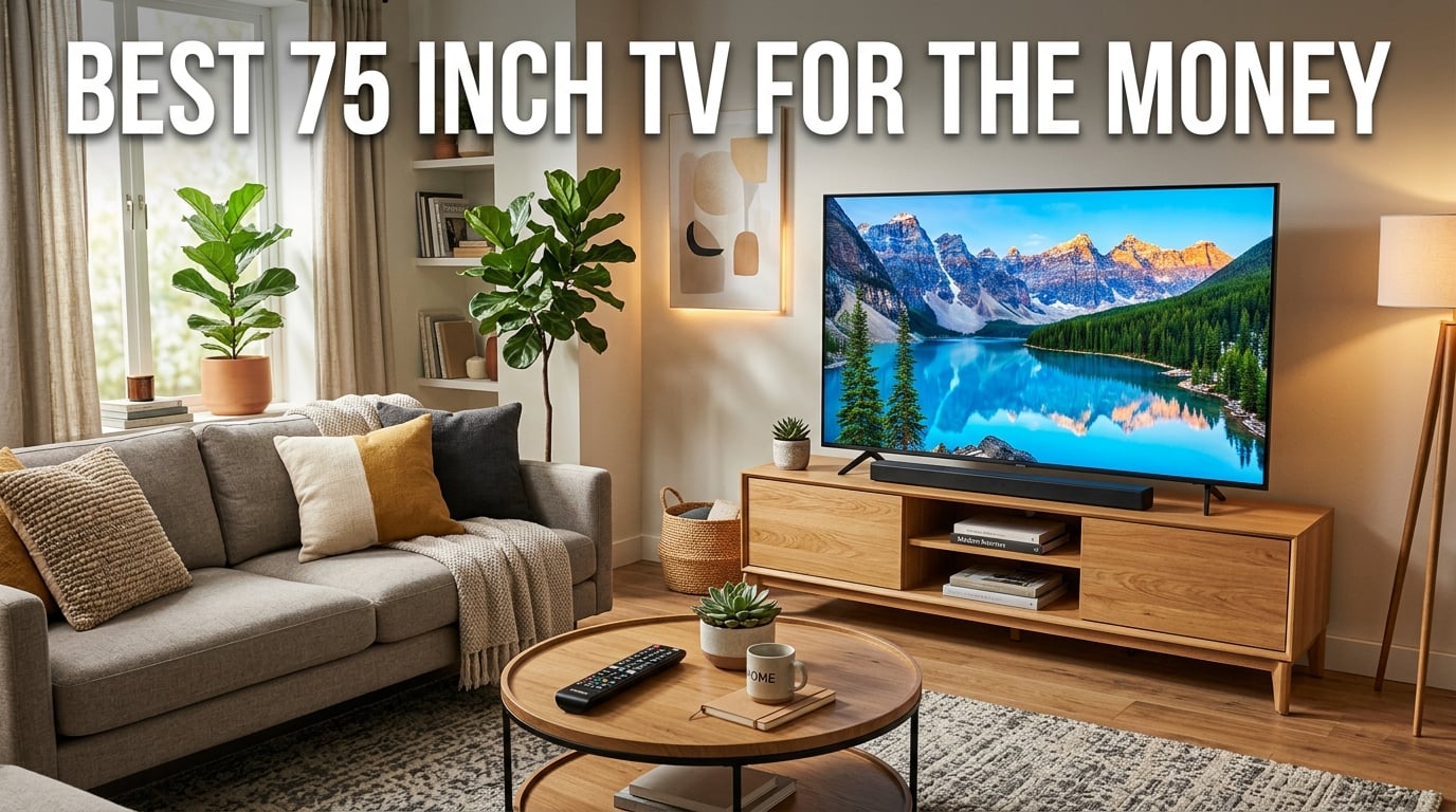 10 Best 75 Inch TV For The Money (August 2026): Expert Reviews