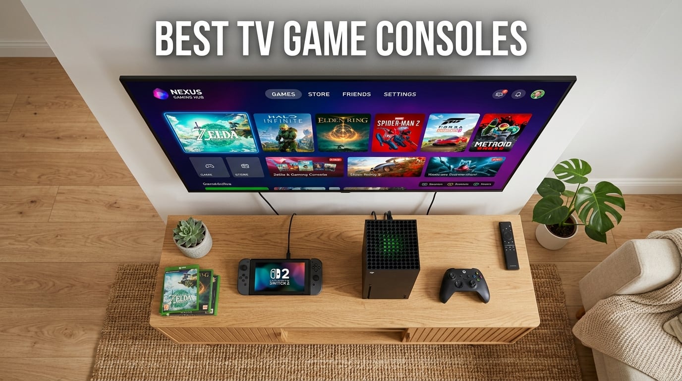 8 Best TV Game Consoles (August 2026) – Complete Buyer’s Guide