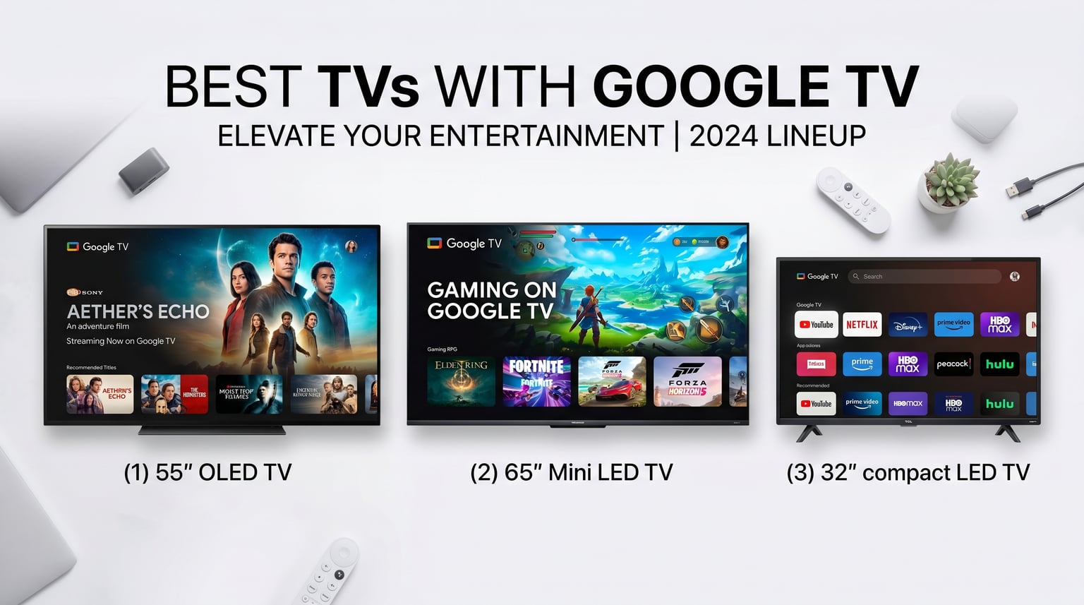 10 Best TVs with Google TV (August 2026) Tested and Ranked