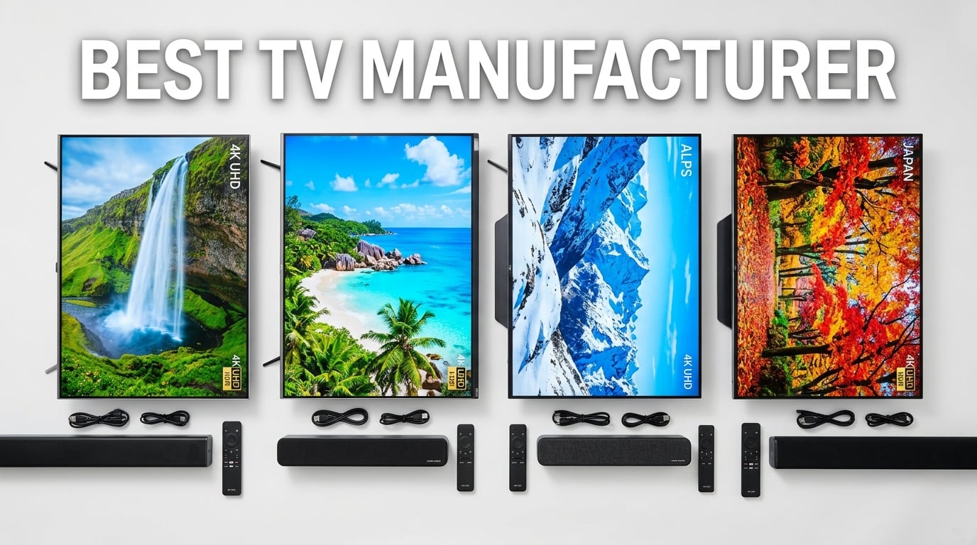 8 Best TV Manufacturers (August 2026): Expert Reviews