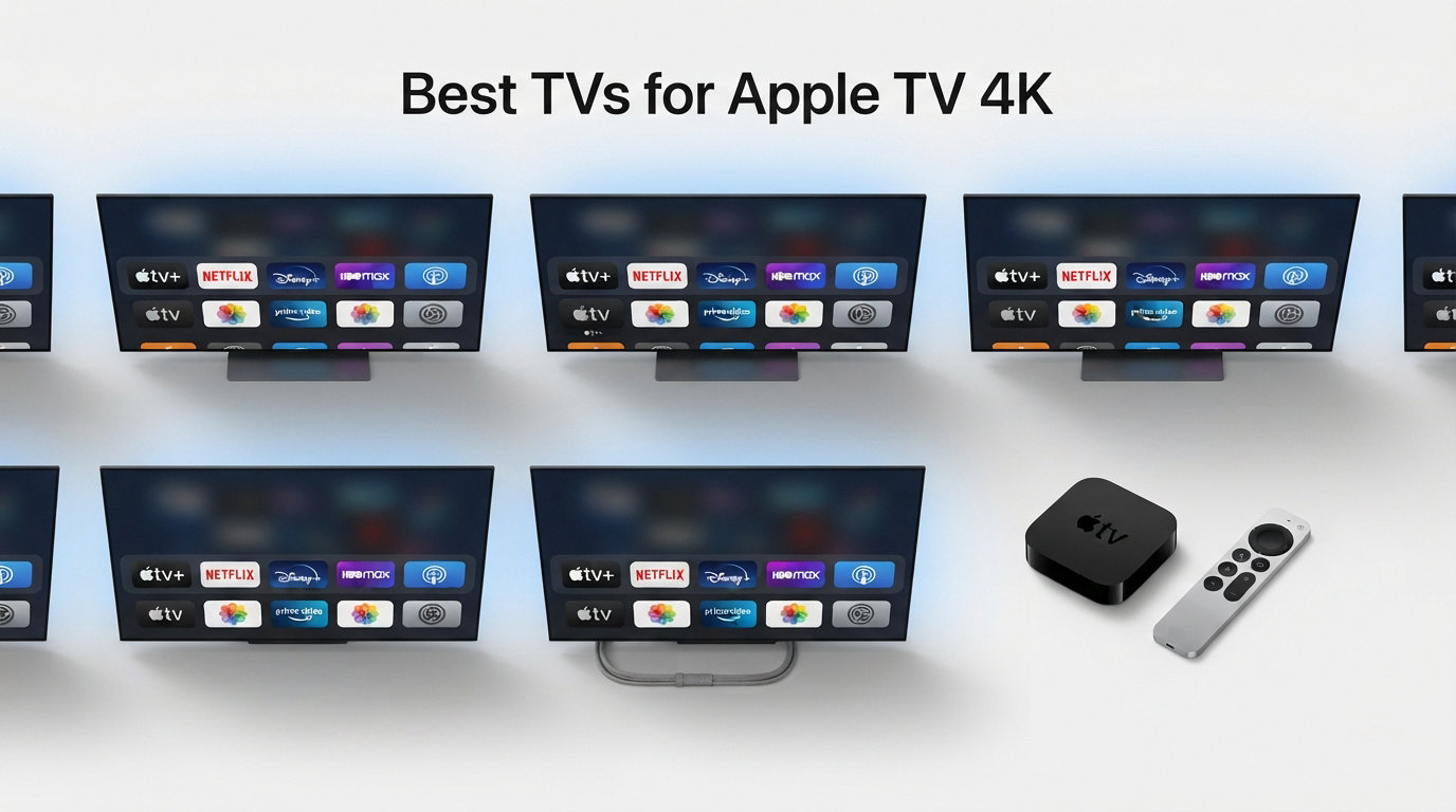 10 Best TVs for Apple TV 4K (August 2026) Expert Reviews