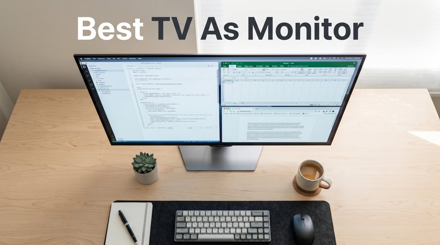 10 Best TV As Monitor (August 2026) Tested Picks for Work and Gaming