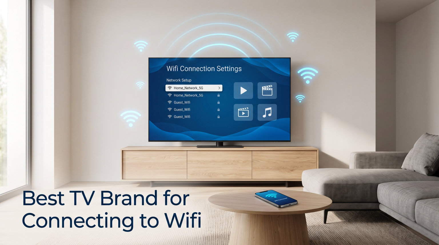 Best TV Brand for Connecting to Wifi