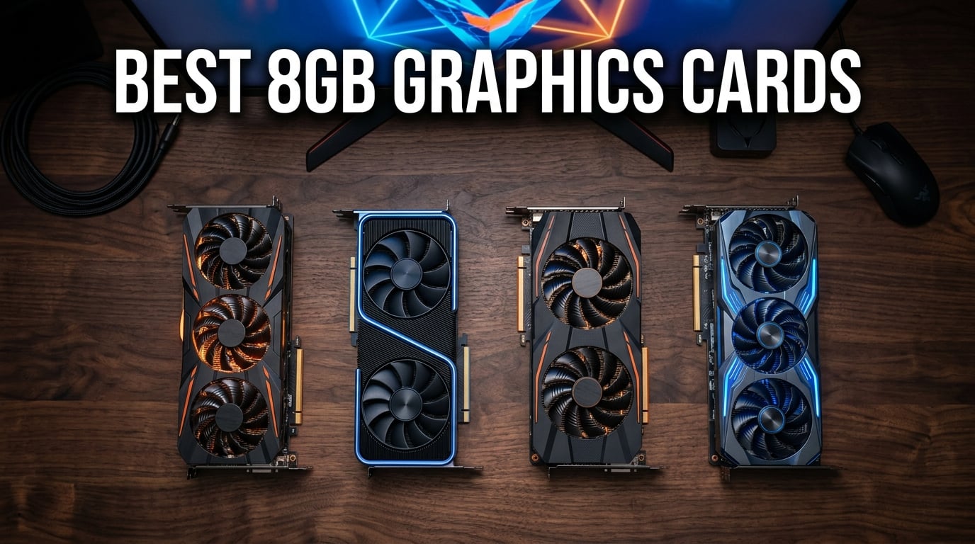 8 Best 8GB Graphics Cards (August 2026): Expert Reviews