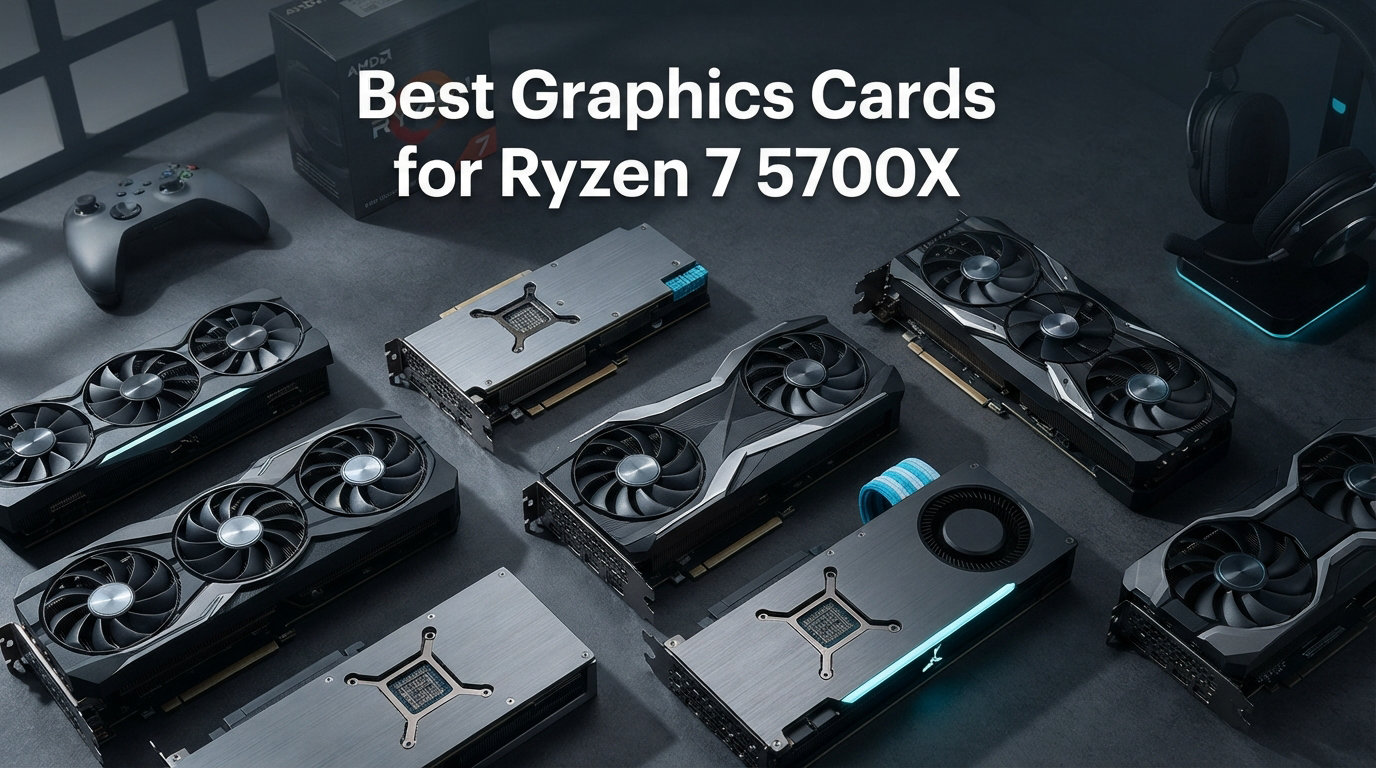 10 Best Graphics Cards for Ryzen 7 5700X (August 2026): Expert Reviews