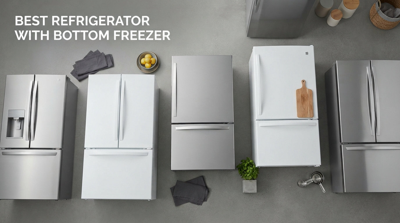 8 Best Refrigerators With Bottom Freezer (August 2026) Reviews & Guide