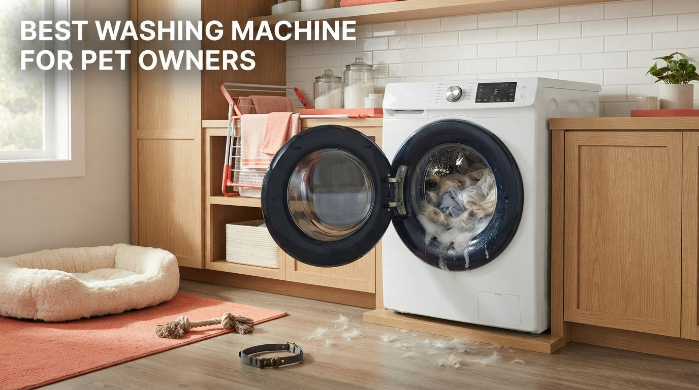 Best Washing Machine For Pet Owners