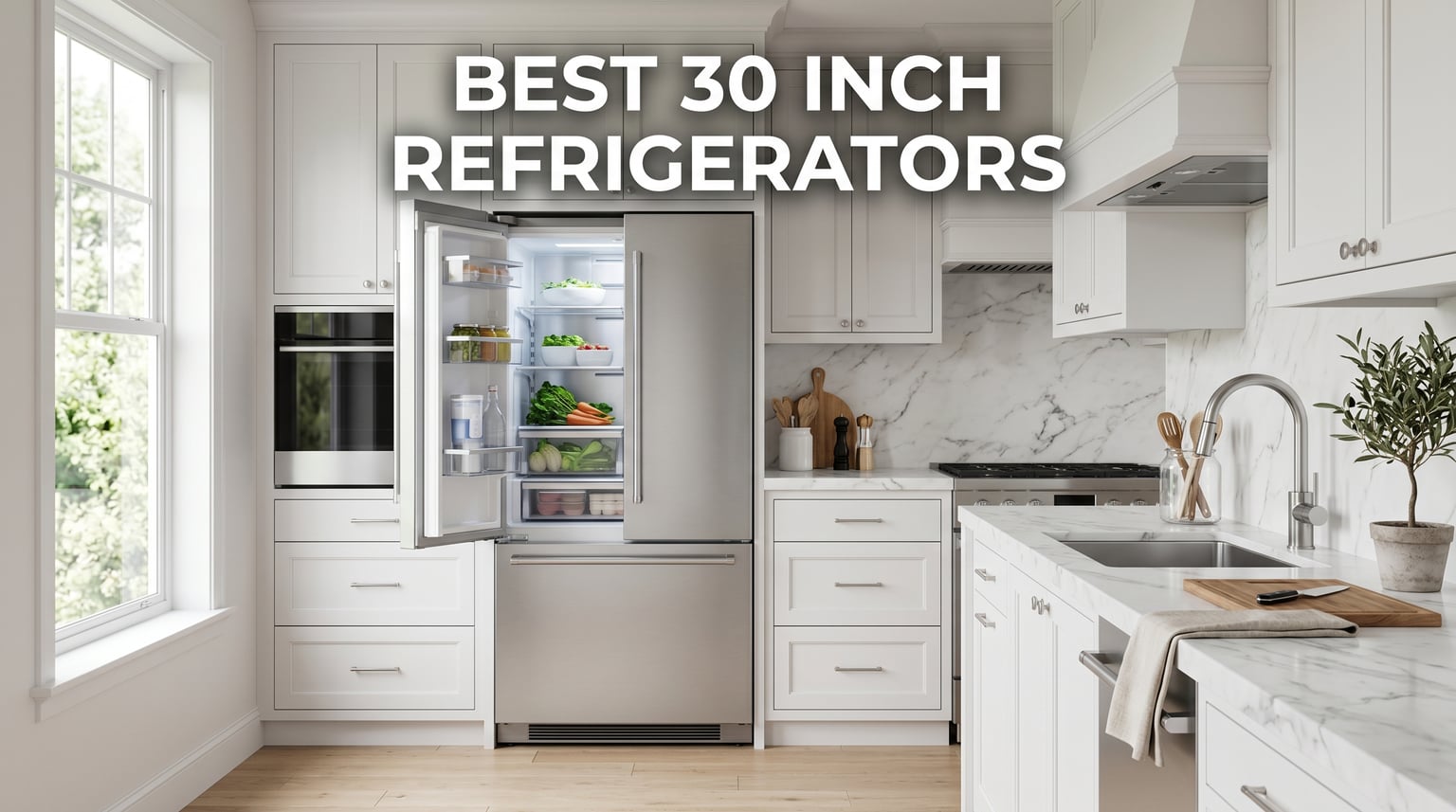 7 Best 30 Inch Refrigerators (August 2026) Reviews & Buying Guide