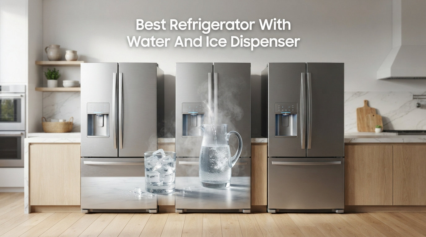10 Best Refrigerator With Water And Ice Dispenser (August 2026)