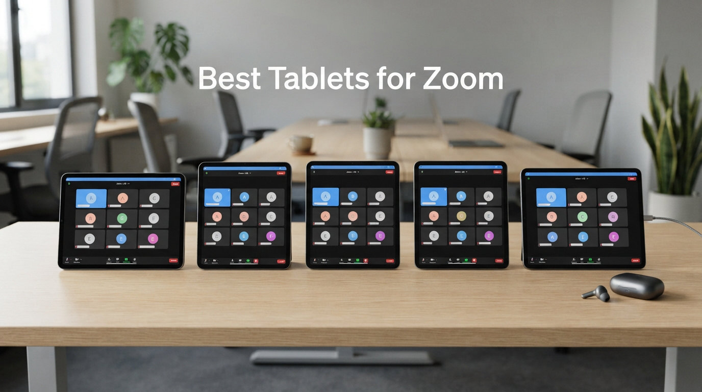 10 Best Tablets for Zoom (August 2026): Expert-Tested Picks