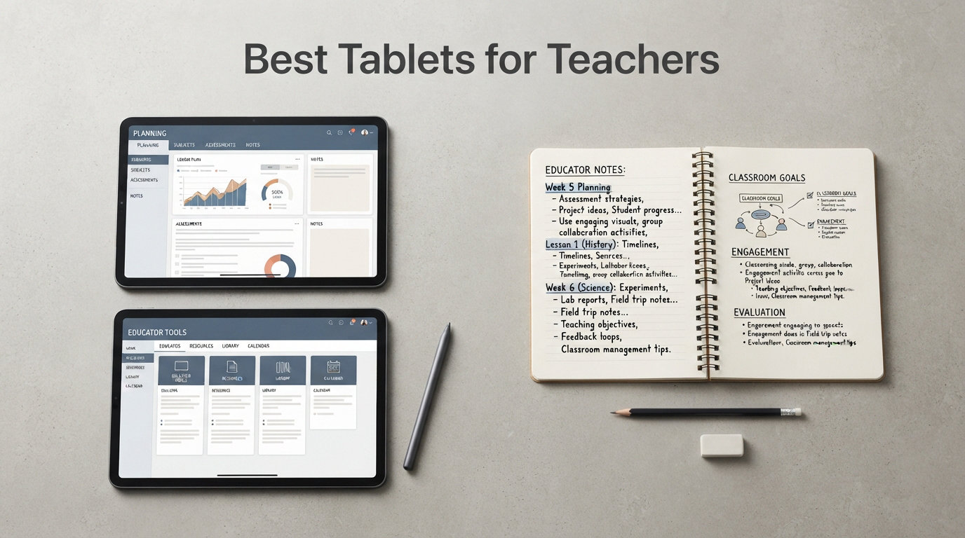 8 Best Tablets for Teachers (August 2026): Top Picks for Every Budget