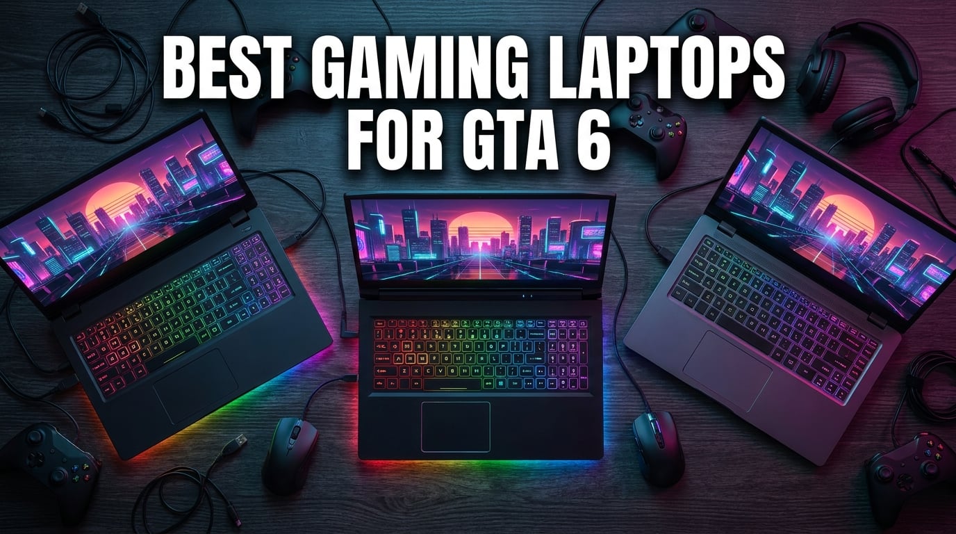 12 Best Gaming Laptops for GTA 6 (August 2026): Expert Reviews