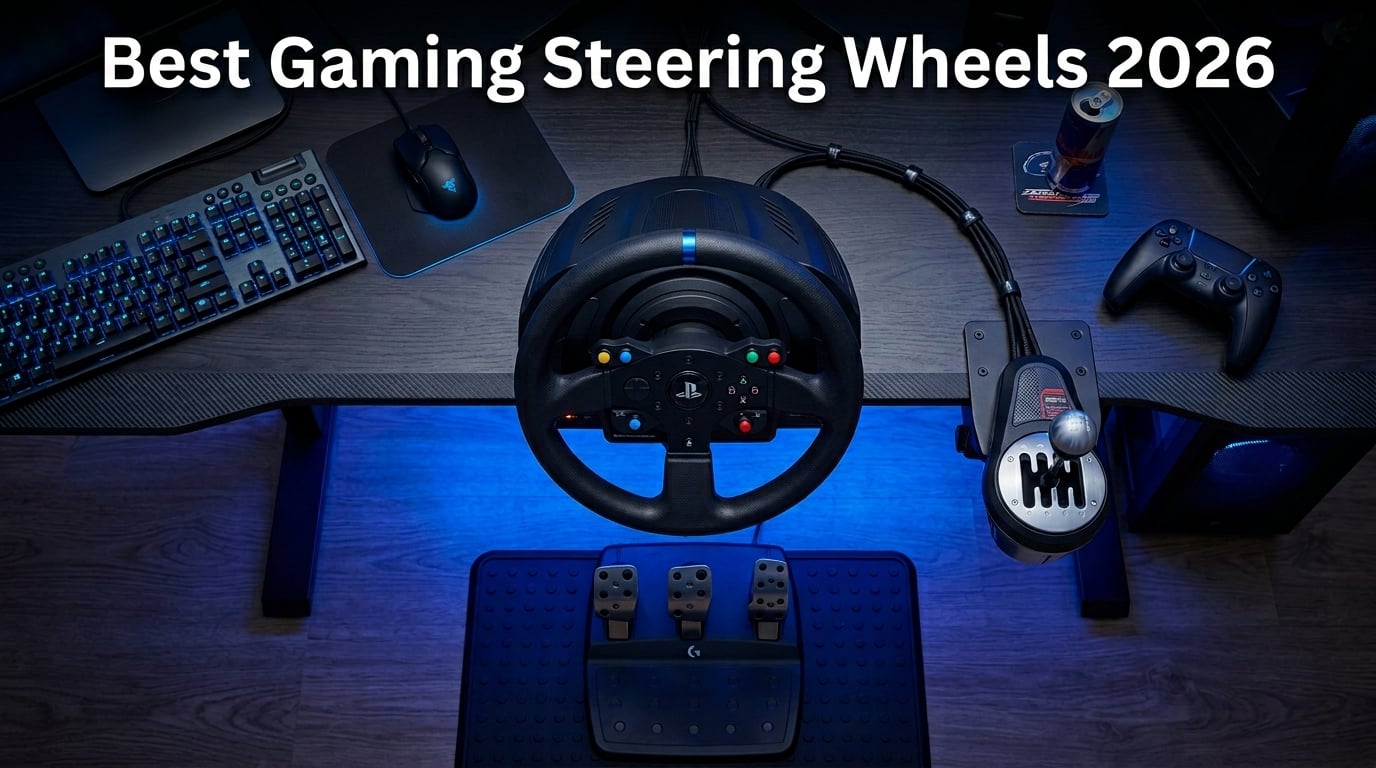 12 Best Gaming Steering Wheels (August 2026) Tested & Reviewed