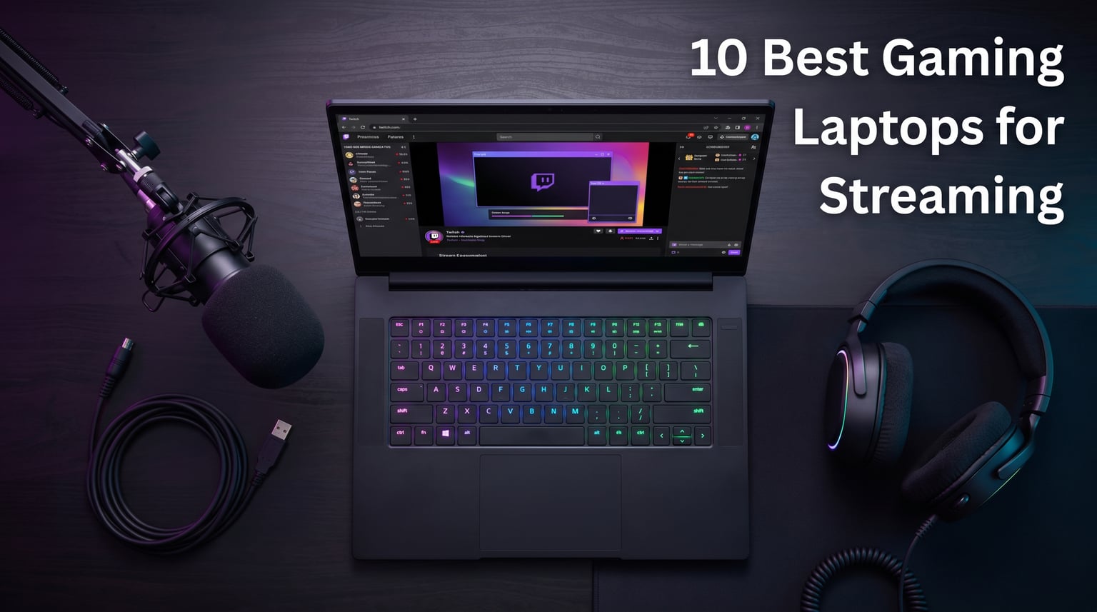 10 Best Gaming Laptops for Streaming (August 2026): Expert Reviews