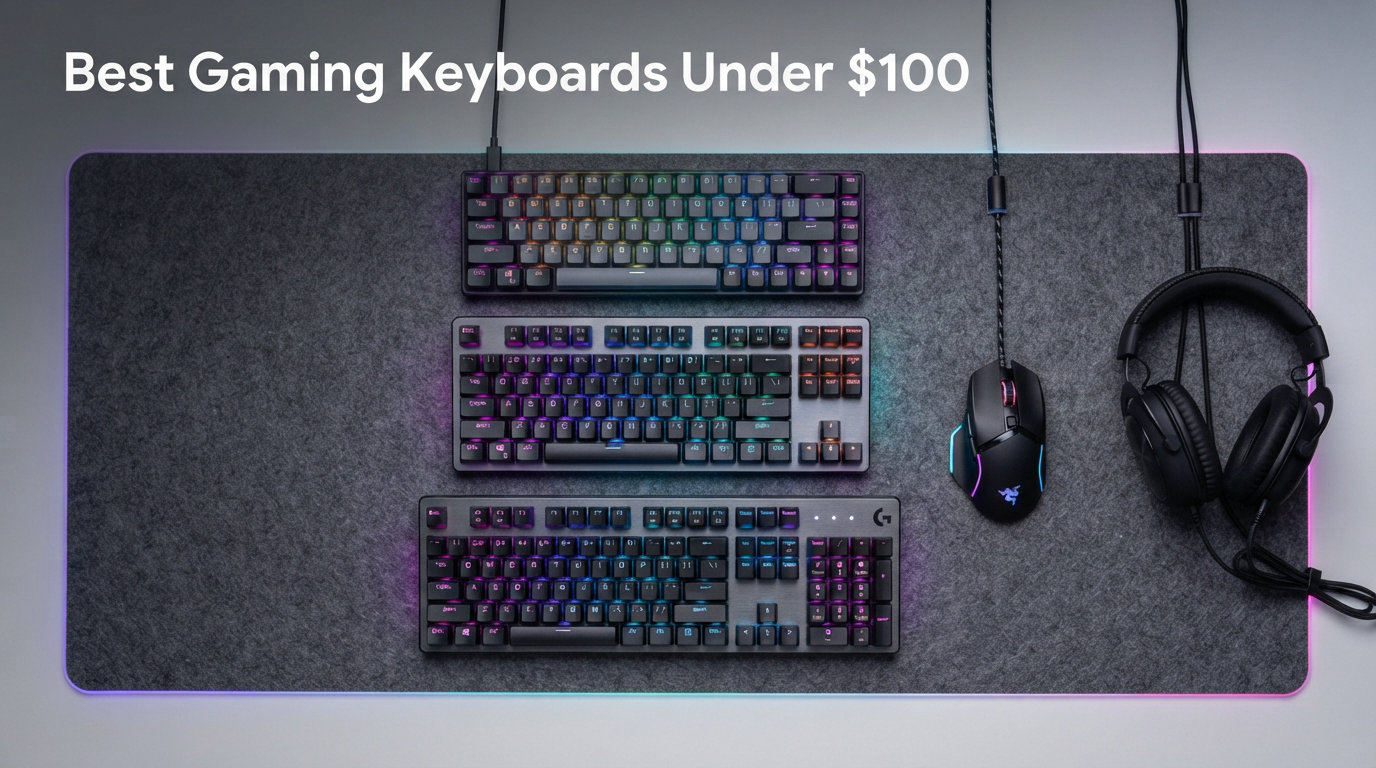 10 Best Gaming Keyboards Under $100 (August 2026): Expert Reviews
