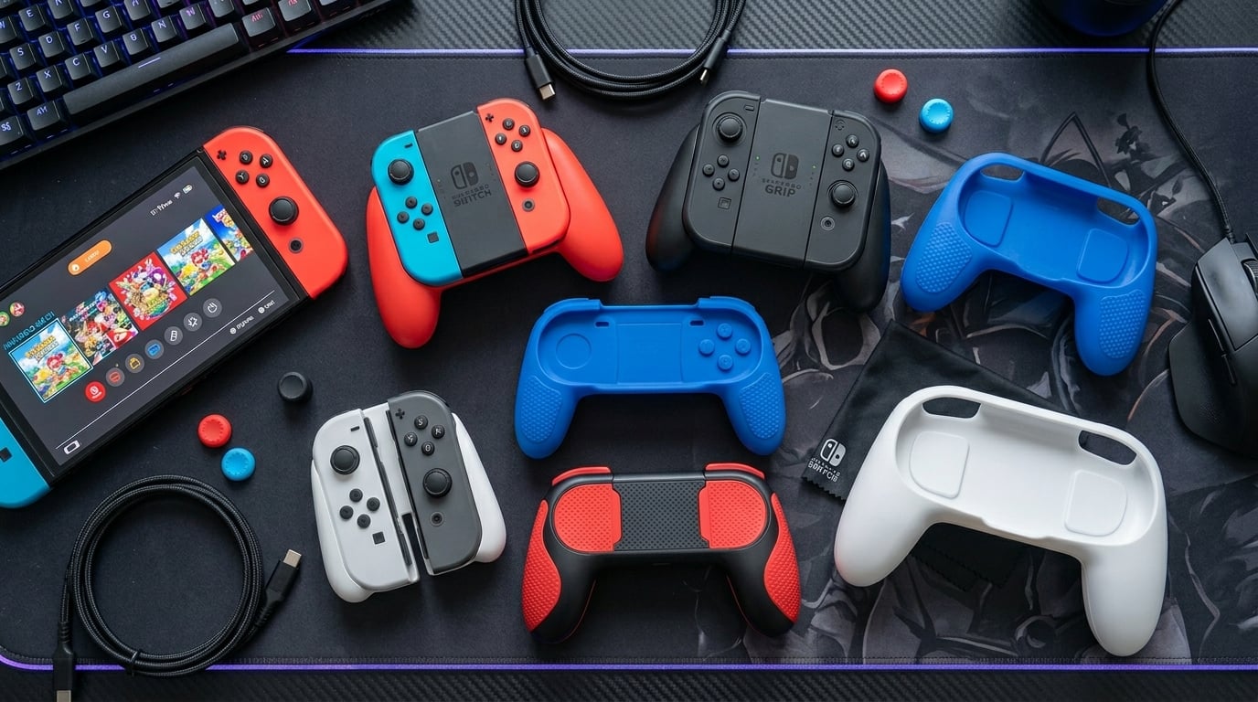 12 Best Nintendo Switch Grips (August 2026) – Comfort & Control Guide