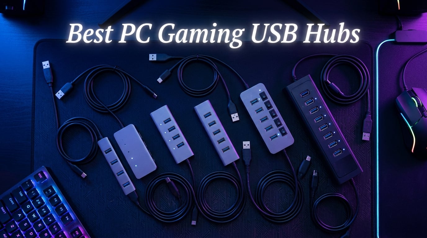 12 Best PC Gaming USB Hubs (August 2026) Zero Lag Tested