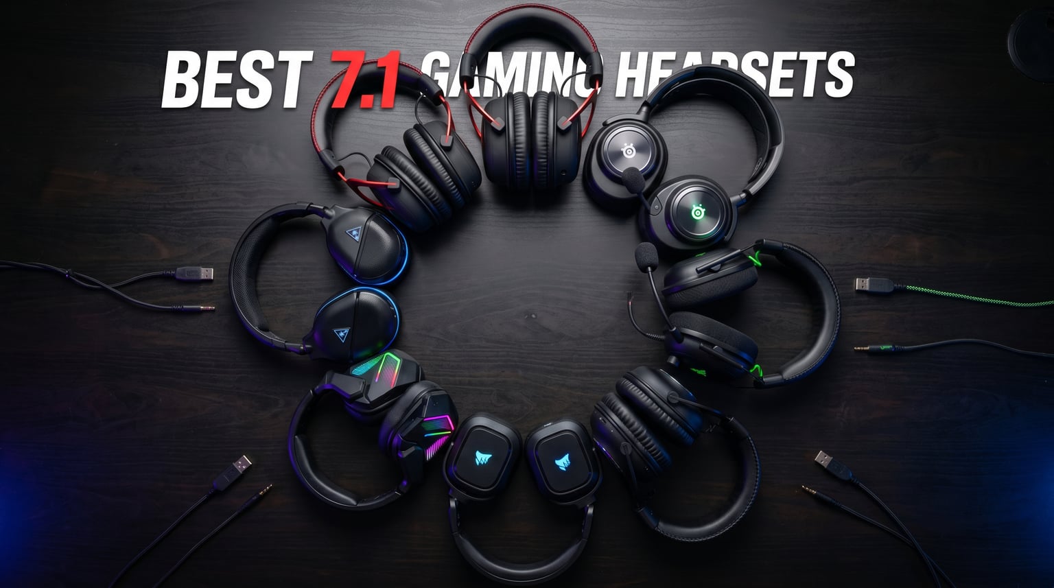 8 Best 7.1 Gaming Headsets (August 2026) Surround Sound Picks