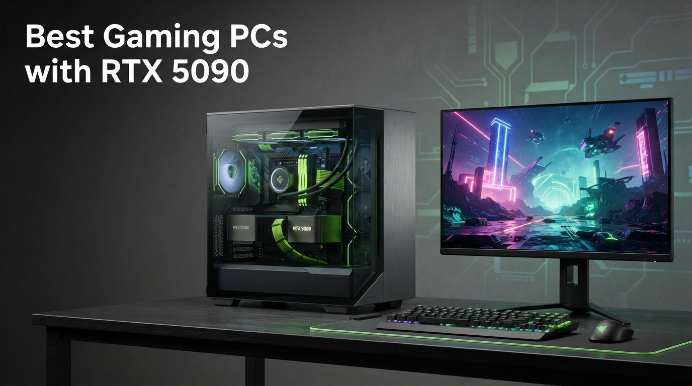 10 Best Gaming PCs with RTX 5090 (August 2026): Expert Reviews & Rankings