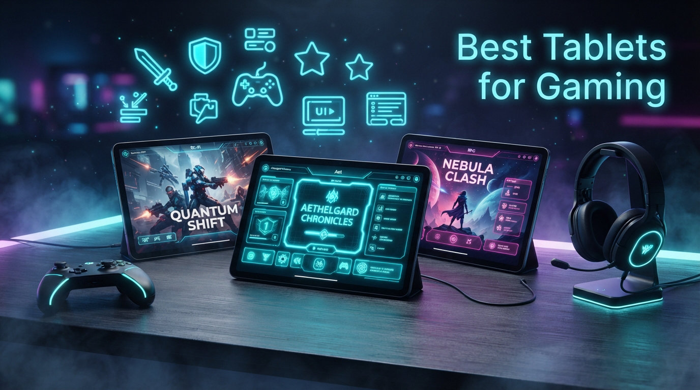 10 Best Tablets for Gaming (August 2026) – Expert Guide