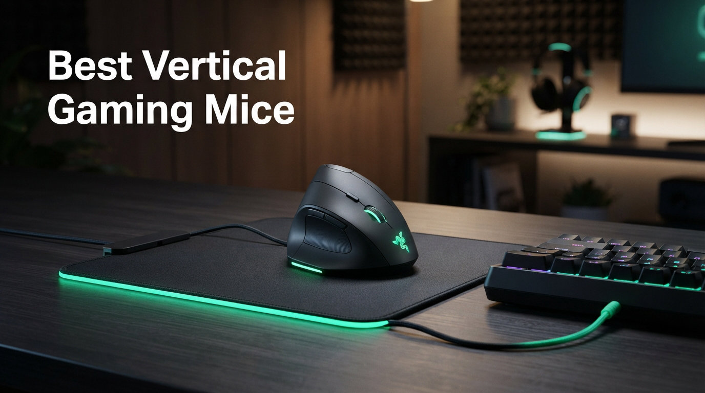 8 Best Vertical Gaming Mice (August 2026) – Top Picks
