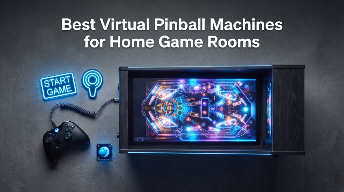 10 Best Virtual Pinball Machines for Home Game Rooms (August 2026)