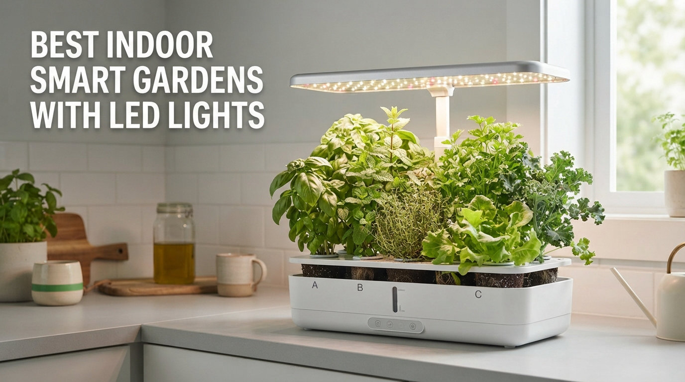 10 Best Indoor Smart Gardens with LED Lights (August 2026)