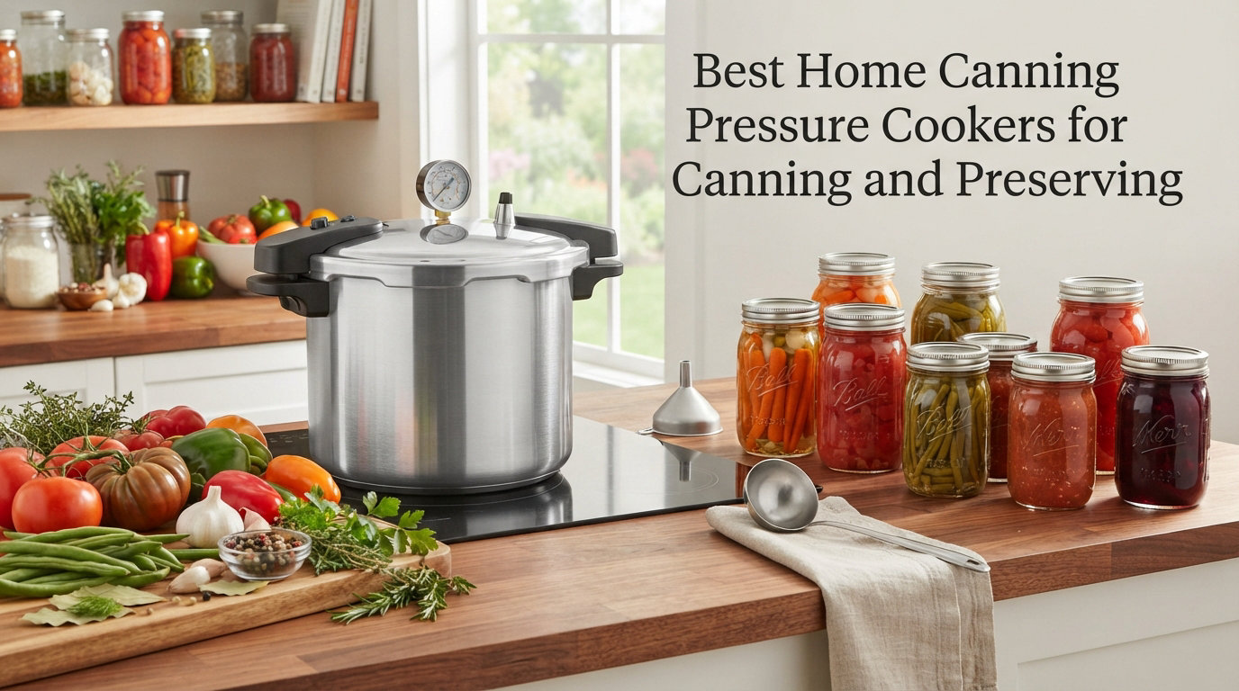 10 Best Home Canning Pressure Cookers (August 2026): Expert Reviews