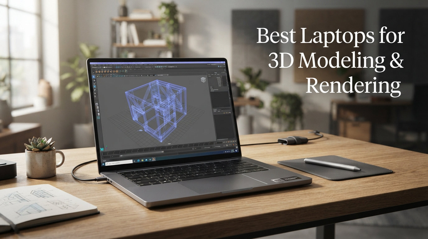 12 Best Laptops for 3D Modeling & Rendering (August 2026): Expert Reviews