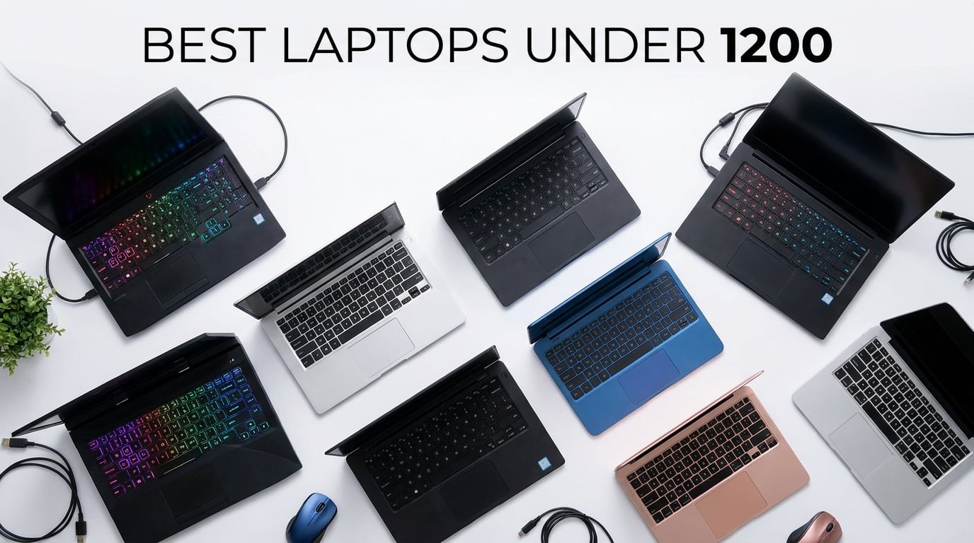 15 Best Laptops Under $1200 (August 2026) Tested and Ranked