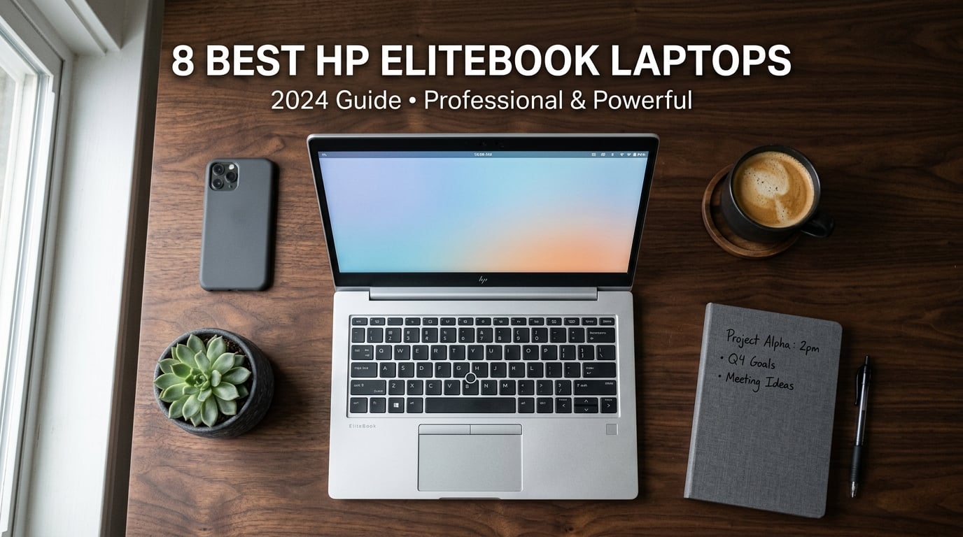 8 Best HP EliteBook Laptops (August 2026): Expert Reviews