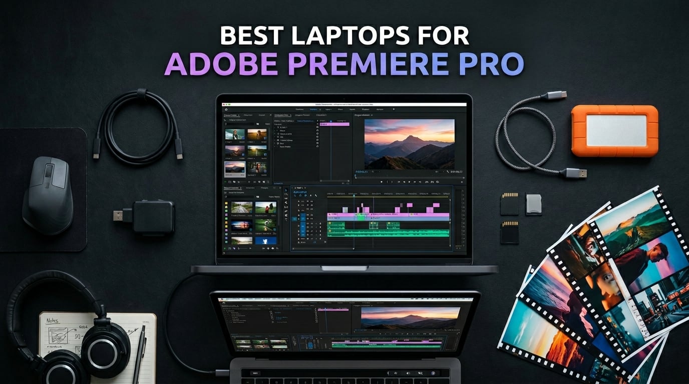 10 Best Laptops For Adobe Premiere Pro (August 2026) Tested & Ranked