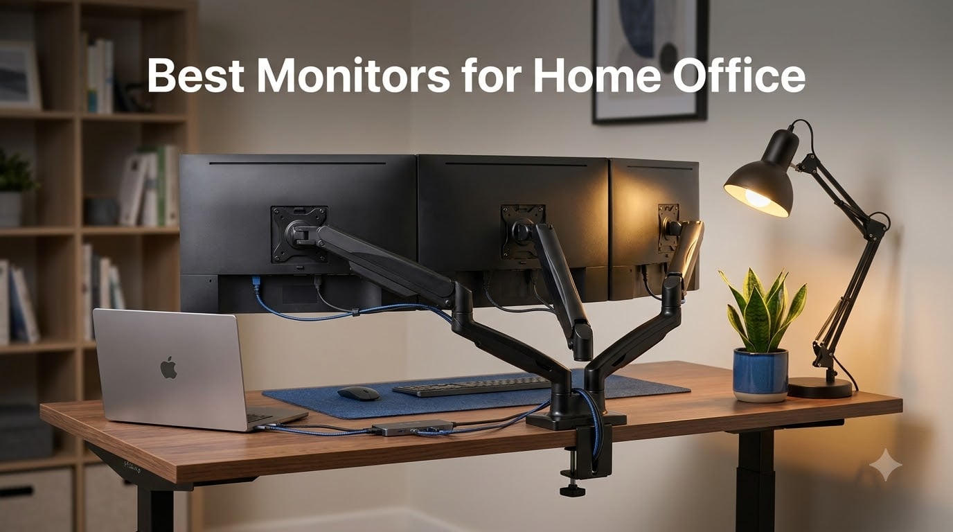 8 Best Monitors for Home Office (August 2026) Tested Picks