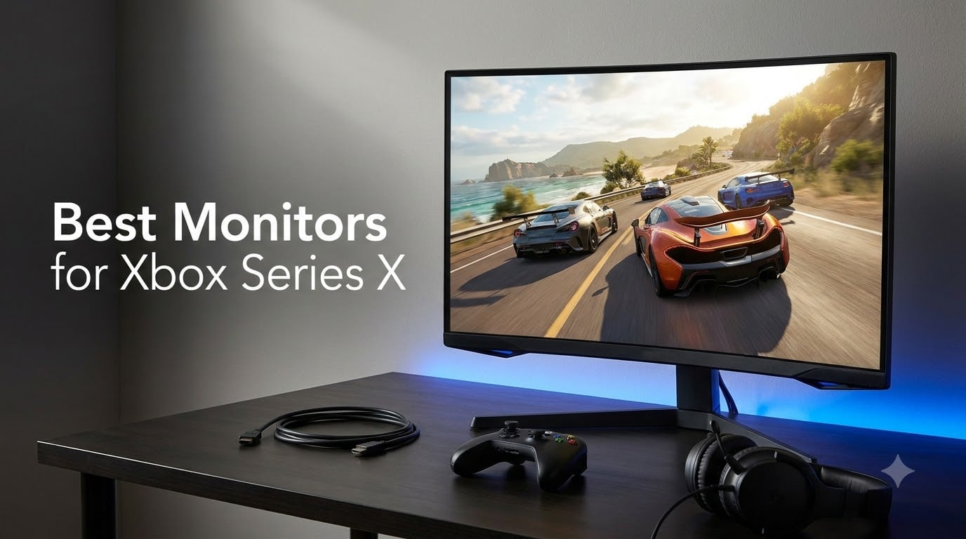 8 Best Monitors for Xbox Series X (August 2026) Tested & Reviewed