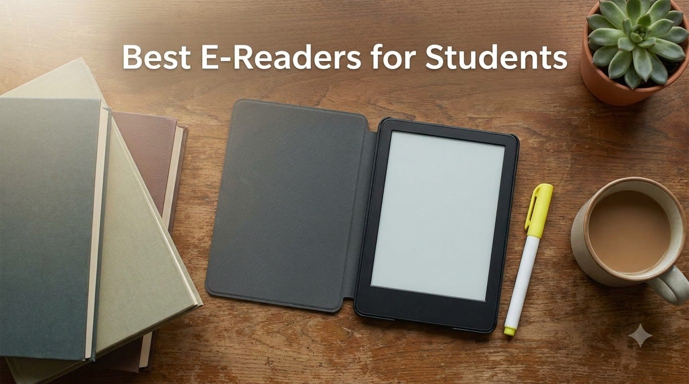 8 Best E-Readers for Students (August 2026) Backed by Real Testing