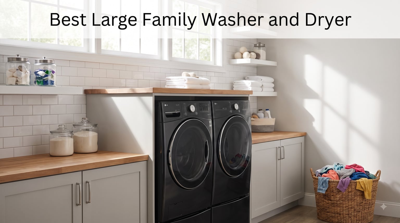 10 Best Large Family Washer and Dryer Sets (August 2026) Tested Picks