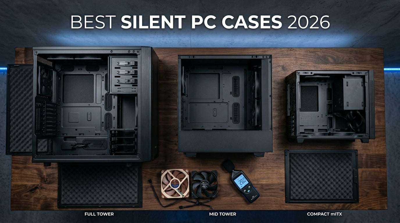 10 Best Silent PC Cases (August 2026) Tested & Reviewed
