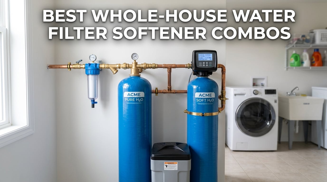 15 Best Whole-House Water Filter & Softener Combos (August 2026): Expert Reviews