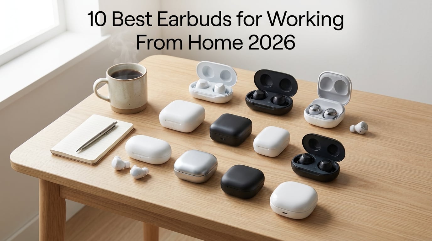 10 Best Earbuds for Working From Home (August 2026) Tested & Reviewed