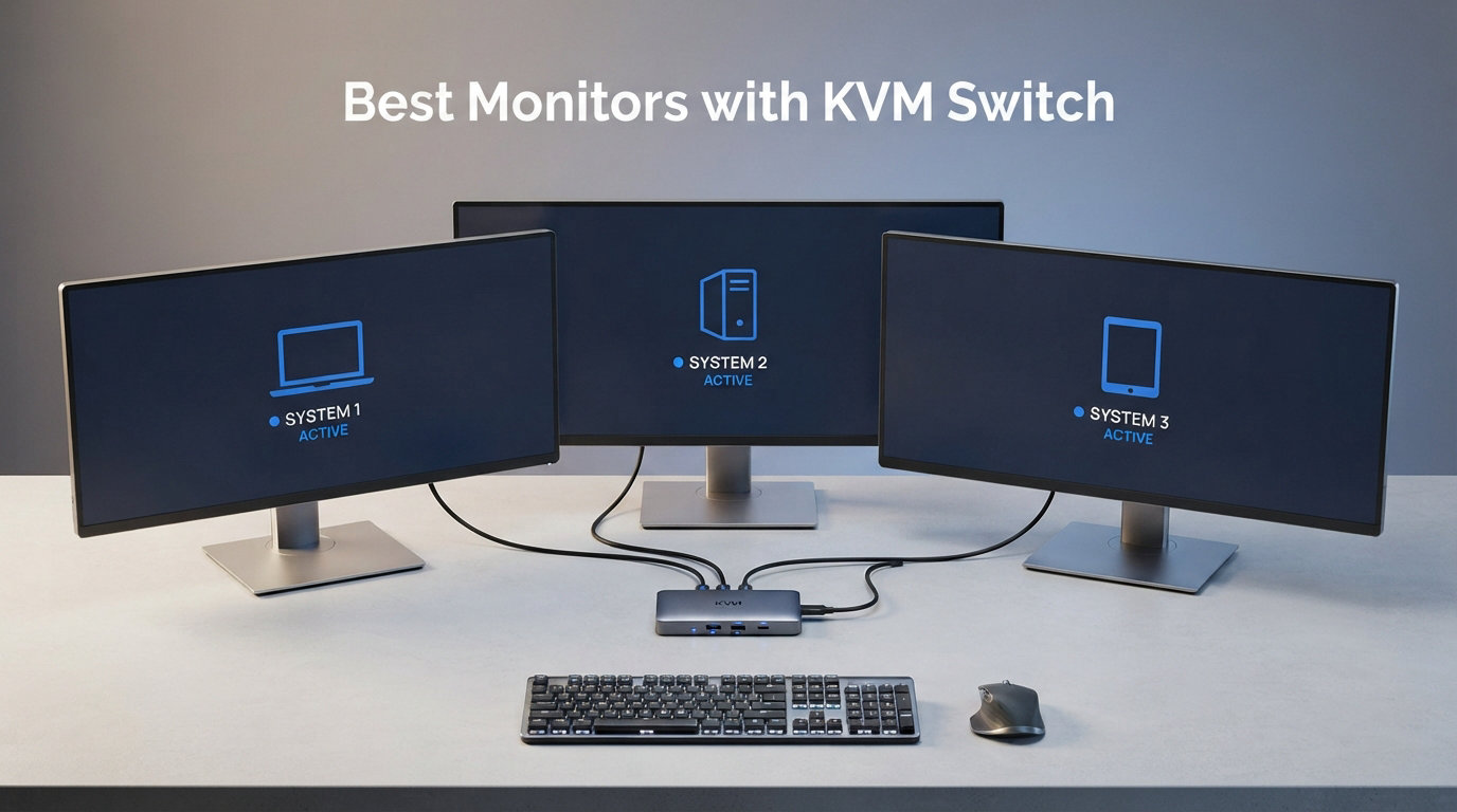 15 Best Monitors with KVM Switch (August 2026) – Tested Picks