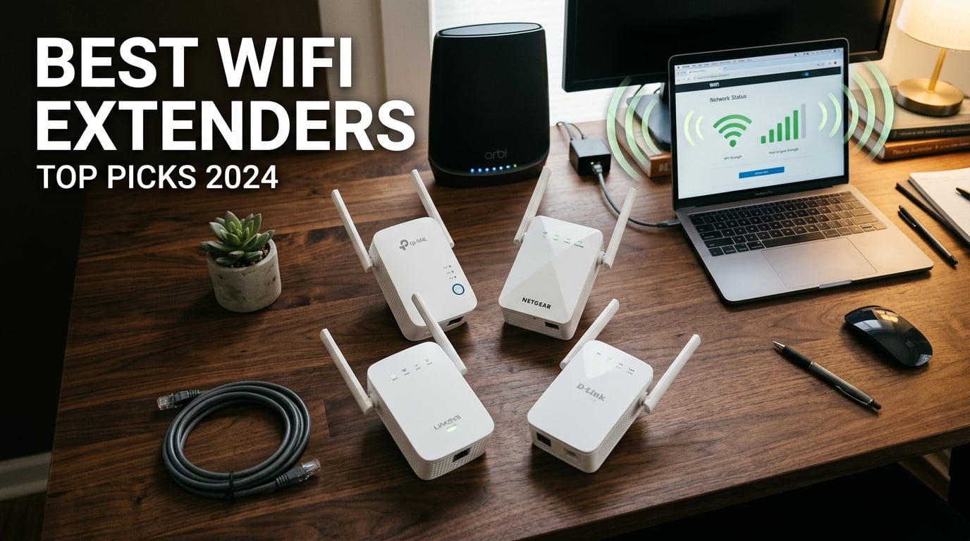 10 Best WiFi Extenders (August 2026) Tested & Ranked